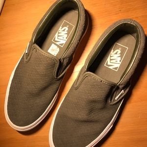 Vans slip ons